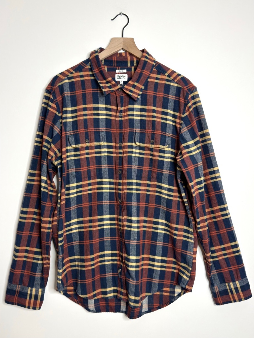 Bridge & Burn Mens Cole Slim Fit Shirt